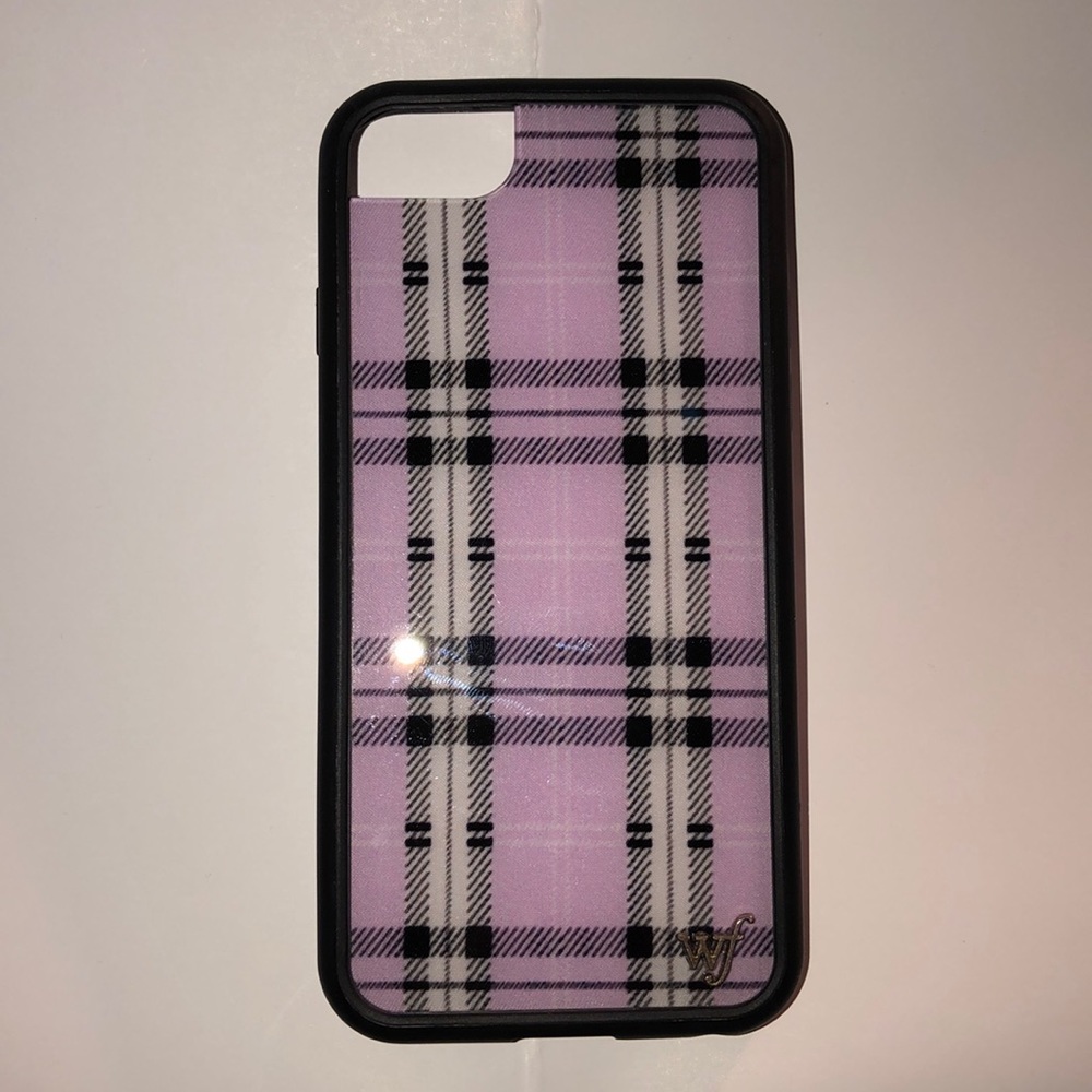 Wildflower iPhone 6/7/8 “Lavender Plaid” case